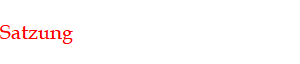 Satzung